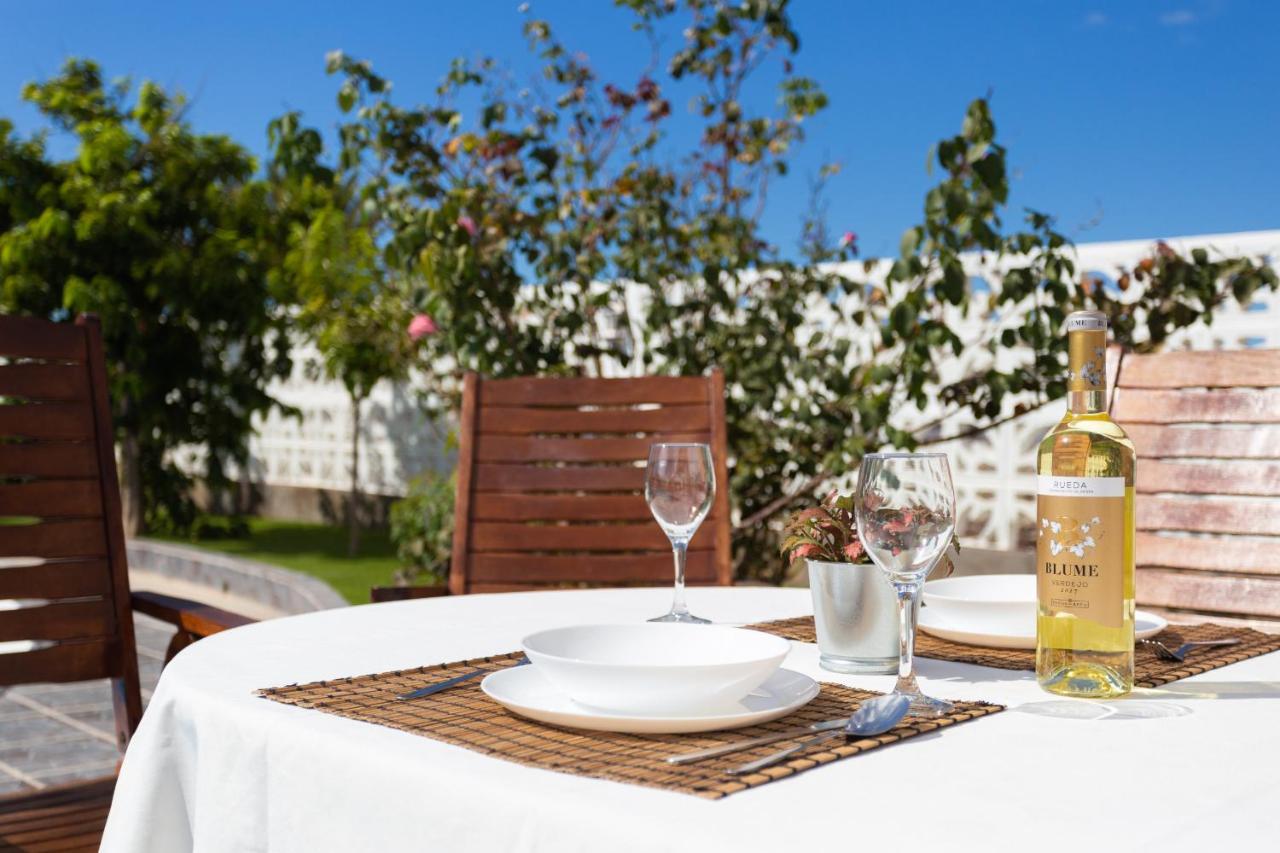 Bungalow Palm Mar With Pool And Garden Arona  Buitenkant foto