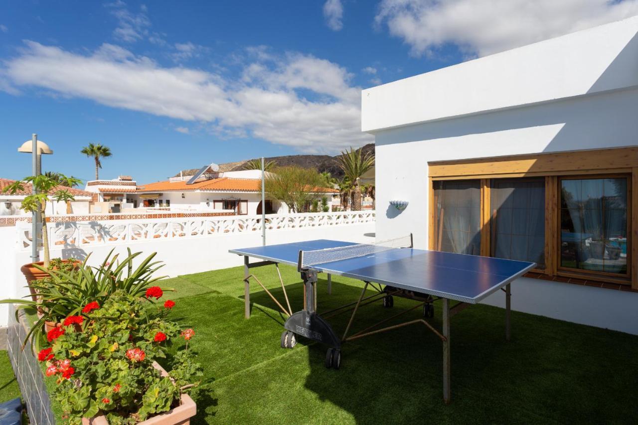 Bungalow Palm Mar With Pool And Garden Arona  Buitenkant foto